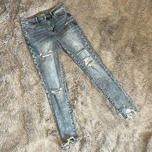 EUC American eagle next level stretch jeans and 10 long. Worn once!